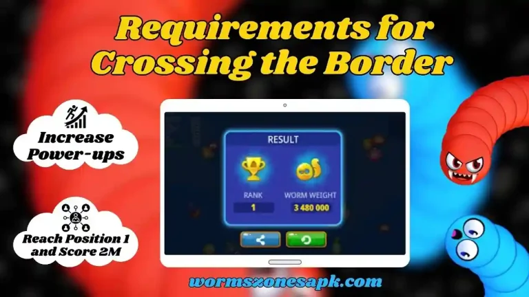 Requirements for Crossing the Border